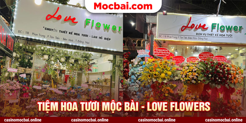 Tiệm hoa tươi Mộc Bài - Love Flowers